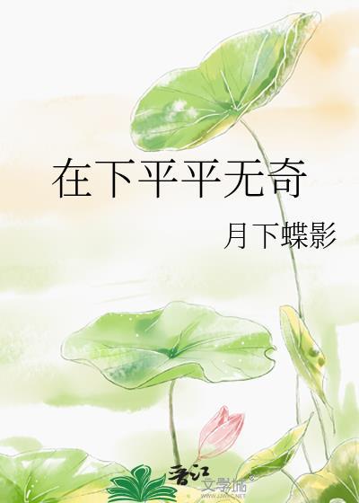 在下平平无奇 封面